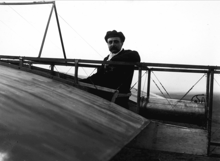 Louis Blériot vers 1908, BNF I Domaine Public