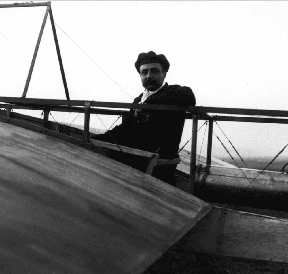 Louis Blériot vers 1908, BNF I Domaine Public