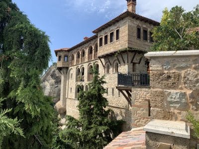 Le monastère de Megalo Meteoro aux Météores en Grèce - Augustin Remond | Réutilisation de la photographie interdite