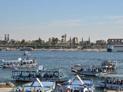 Panorama du Nil à Luxor - Pavel Špindler | Creative Commons Attribution 3.0