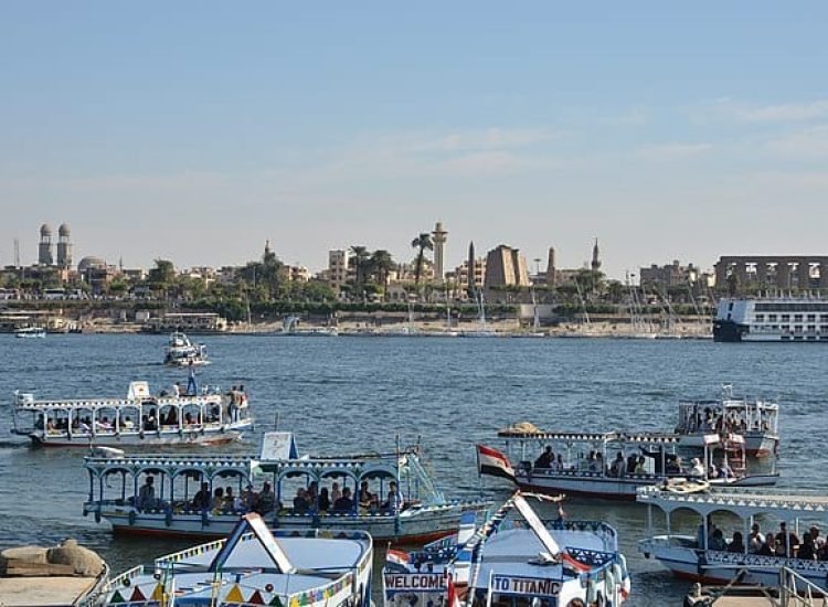 Panorama du Nil à Luxor - Pavel Špindler | Creative Commons Attribution 3.0