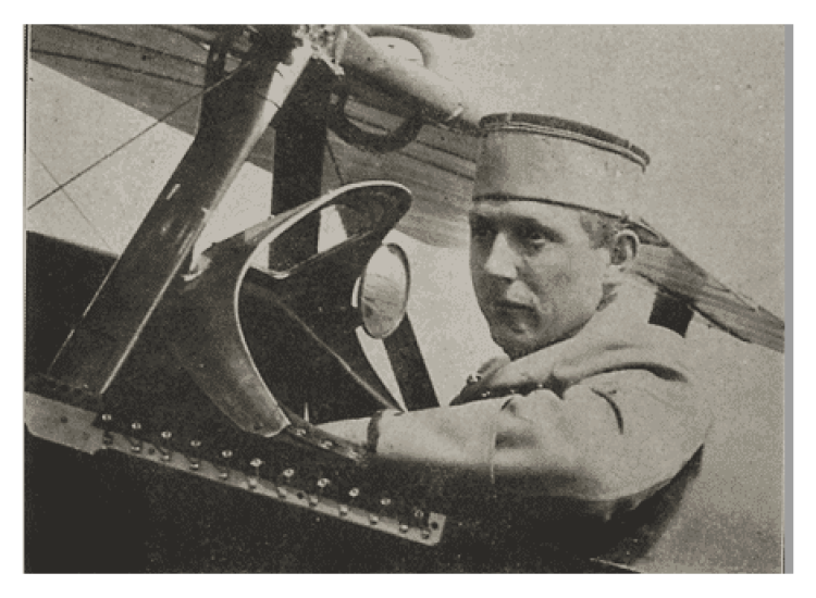 Nungesser en 1915 - Source gallica.bnf.fr, BnF I Domaine Public