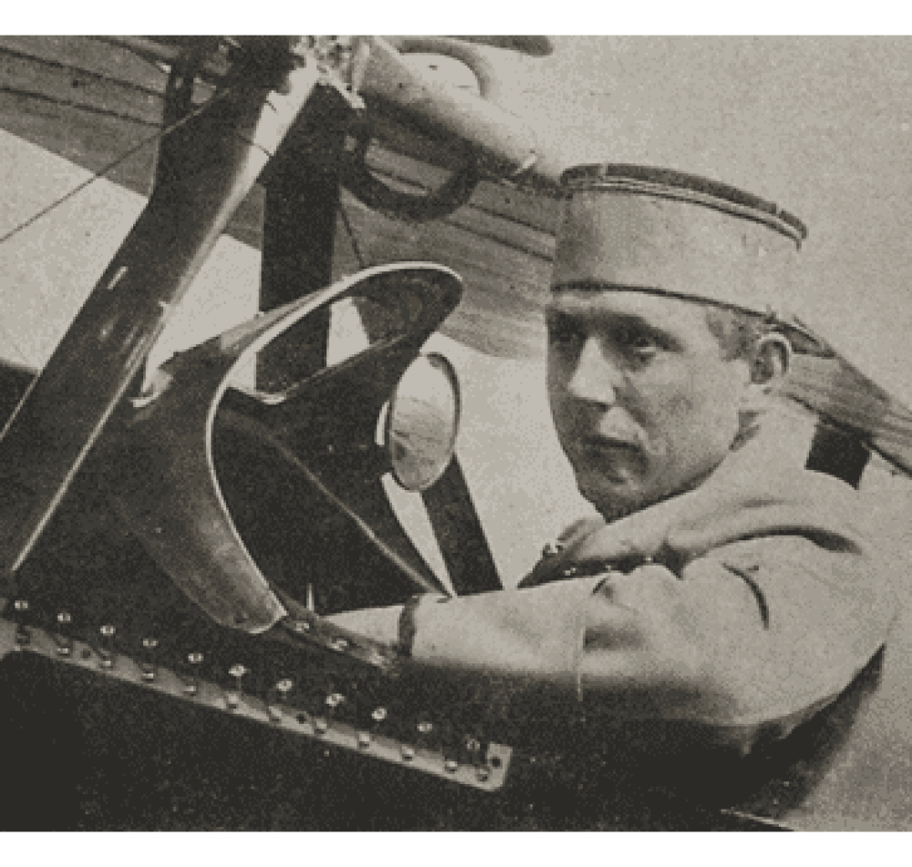 Nungesser en 1915 - Source gallica.bnf.fr, BnF I Domaine Public