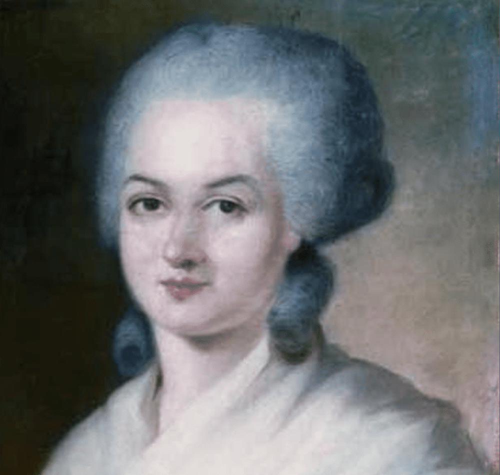 Olympe de Gouges, portrait de femmes célèbres - Alexandre Kucharski | Domaine public