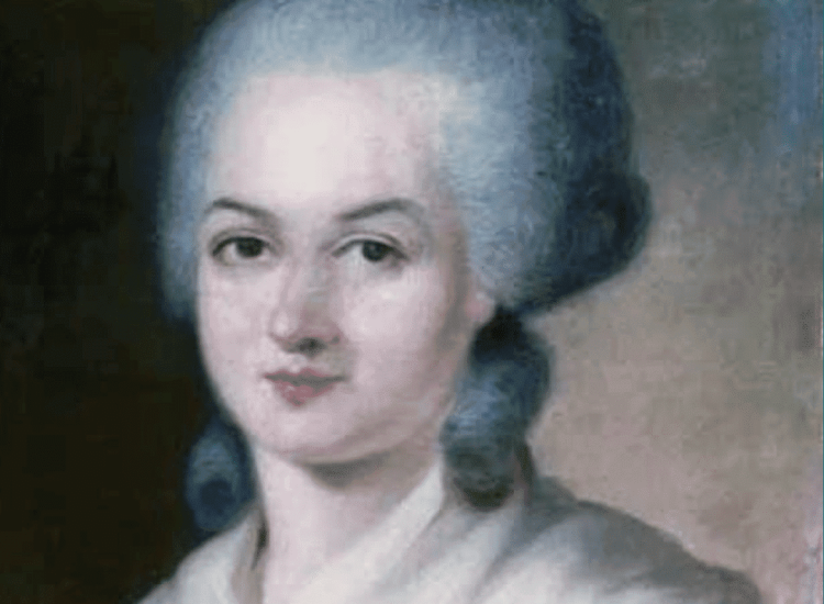 Olympe de Gouges, portrait de femmes célèbres - Alexandre Kucharski | Domaine public