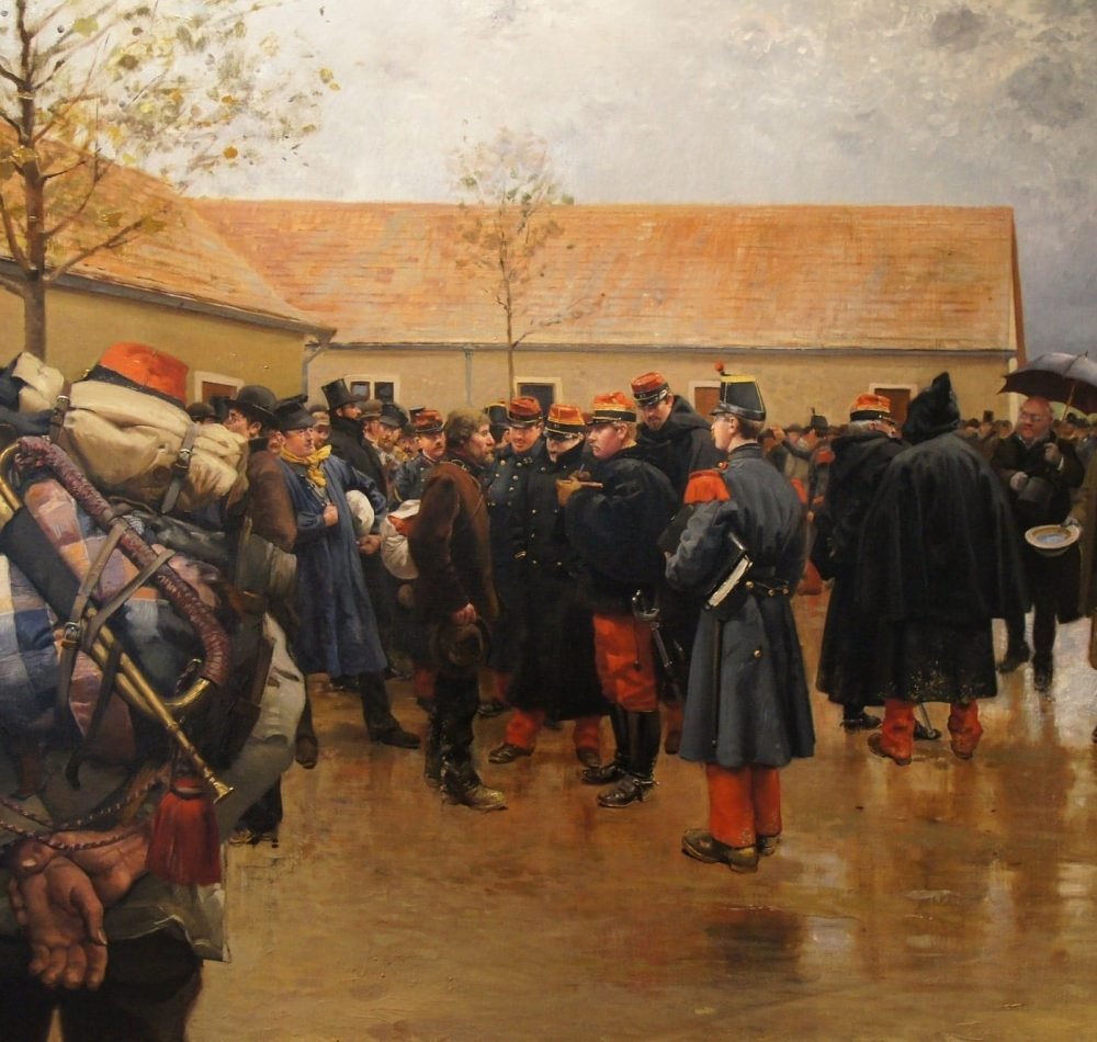 Les réservistes - Pierre-Georges Jeanniot | Domaine public