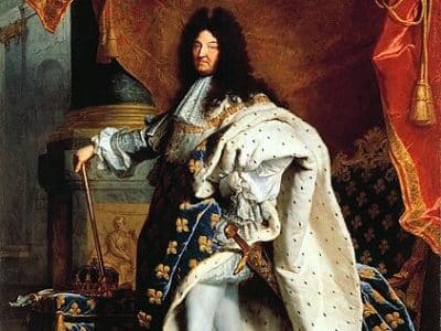 Portrait de Louis XIV en costume de sacre - Hyacinthe Rigaud | Domaine public