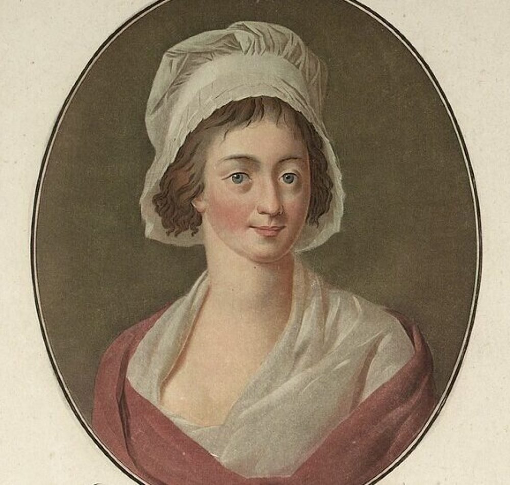 Portrait de Marie- Anne Charlotte Corday, planche appartenant à la série Collection des Grands Hommes - Alix, Pierre Michel | Creative Commons 0 1.0 DEED