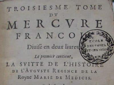 Première page du Mercure François de 1616 | Googles Books