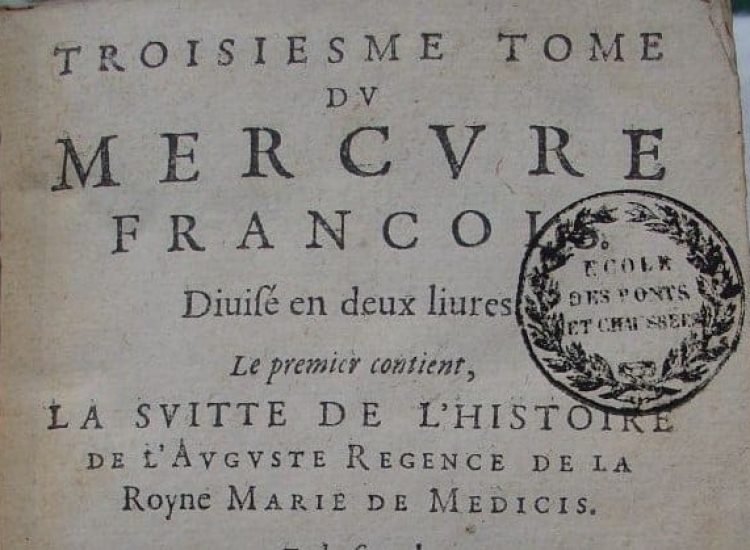 Première page du Mercure François de 1616 | Googles Books