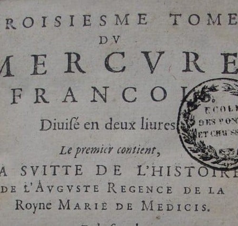 Première page du Mercure François de 1616 | Googles Books