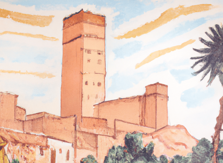Illustration du Proche-Orient - DALL-E