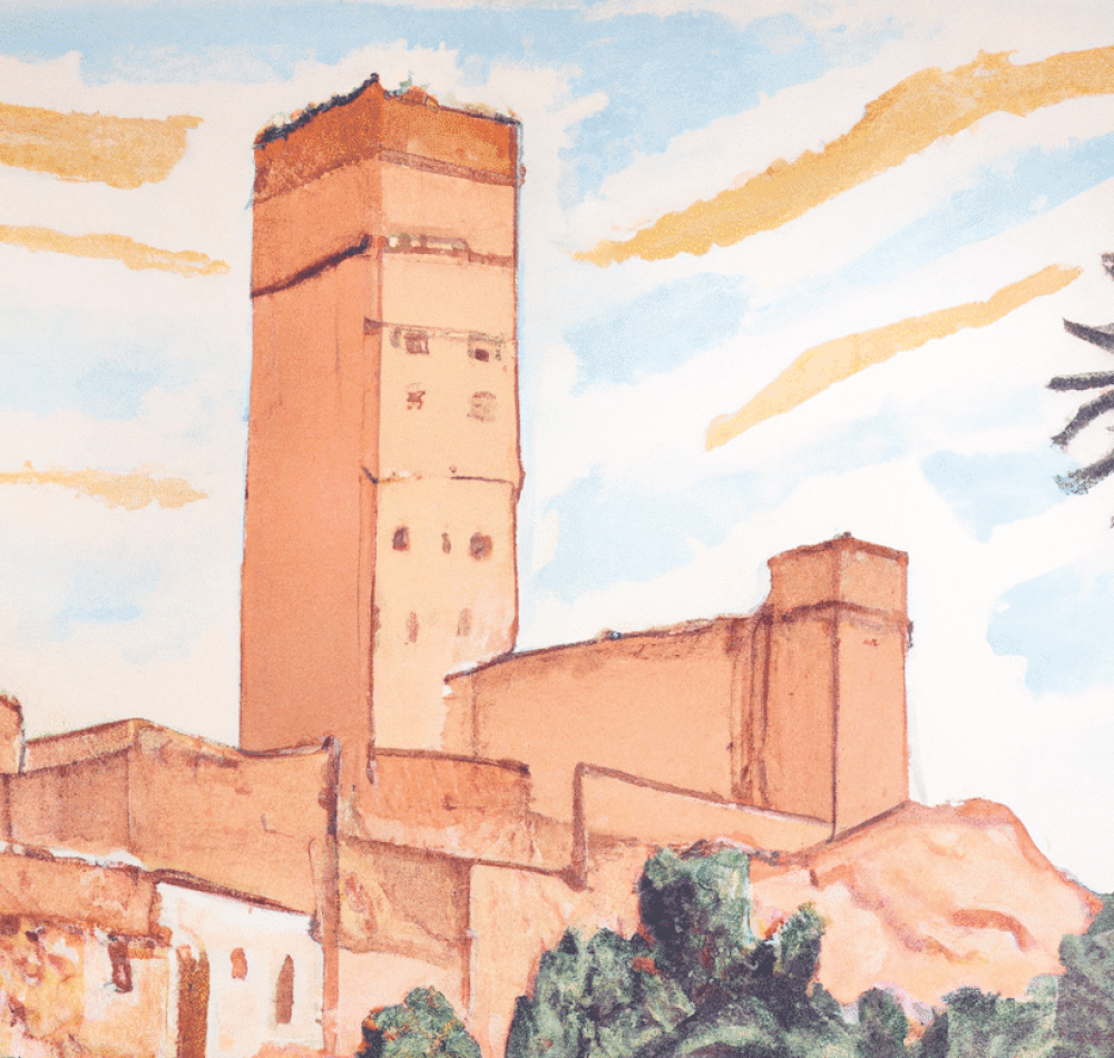 Illustration du Proche-Orient - DALL-E