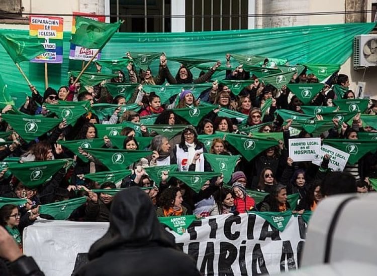 Rassemblement pour le droit à l'avortement légal, sûr et gratuit - Santa Fe, Argentine, 20 juillet 2018 | Creative Commons BY 4.0.