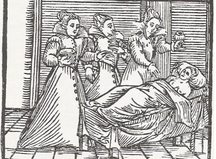 Sorcières jetant un maléfice, tiré du Compendium maleficarum - Derek Smootz | Domaine public