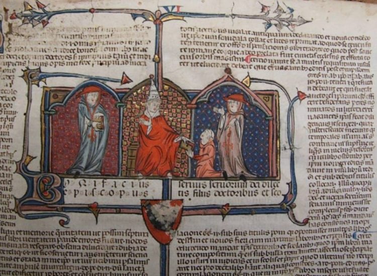 Photographie d'illustration pour un testament en péninsule Ibérique au XIIe siècle - Manuscrit juridique du Midi de la France (XIIIème - XIVème siècle) | Domaine public