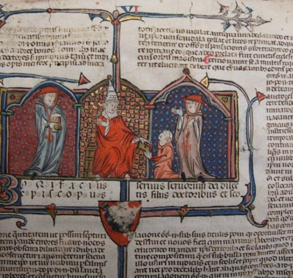 Photographie d'illustration pour un testament en péninsule Ibérique au XIIe siècle - Manuscrit juridique du Midi de la France (XIIIème - XIVème siècle) | Domaine public