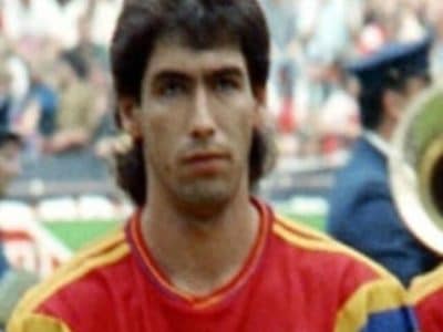 Andrés Escobar, défenseur central de la sélection colombienne de football, en 1990 - Auteur inconnu | Domaine pubic