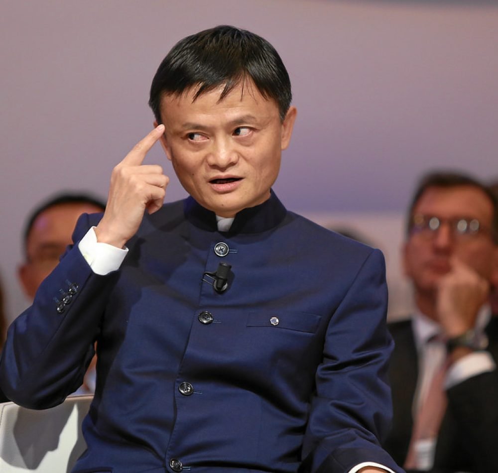 Jack Ma, président exécutif d'Alibaba Group, lors de la session « An Insight, An Idea » de la réunion annuelle 2015 du Forum économique mondial au centre de congrès de Davos, le 23 janvier 2015 - World Economic Forum | Creative Commons BY-NC-SA 2.0