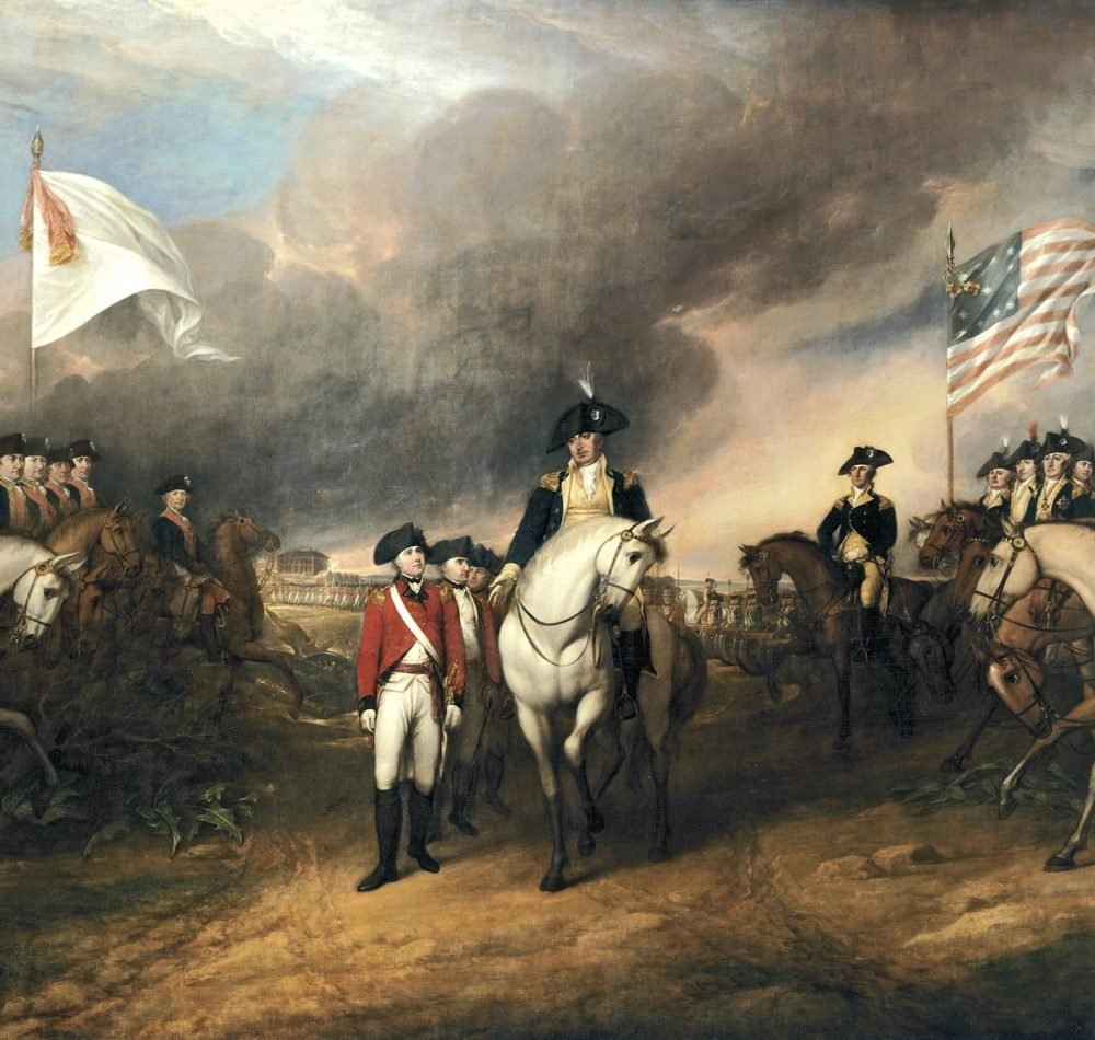 John Trumbull, La reddition du lord Cornwallis, 1820 I Domaine Public