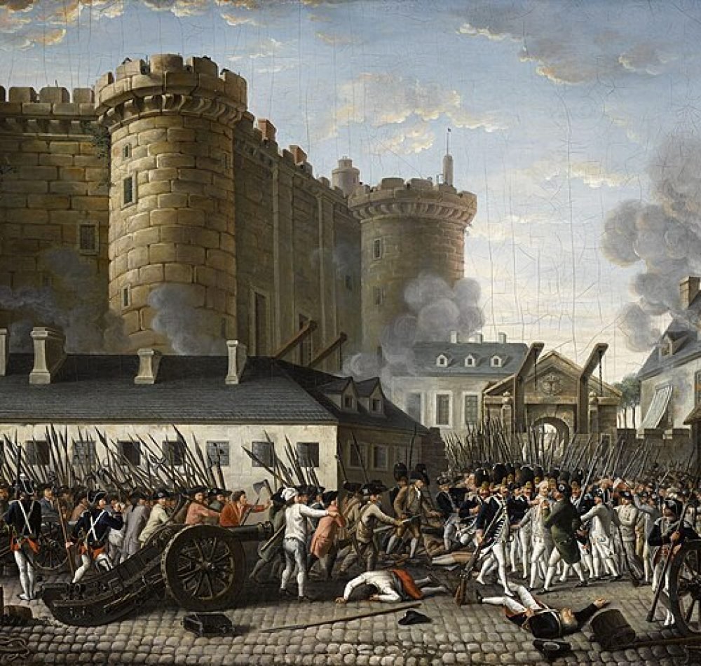 La prise de la Bastille le 14 juillet 1789 à Paris durant la Révolution française - Auteur inconnu | Domaine public