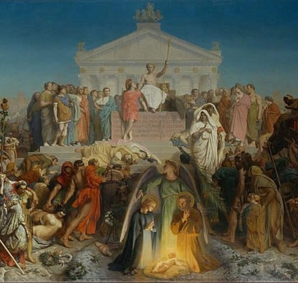 Le Siècle d'Auguste - naissance de N.S. Jésus-Christ - Jean-Léon Gérôme | Domaine public