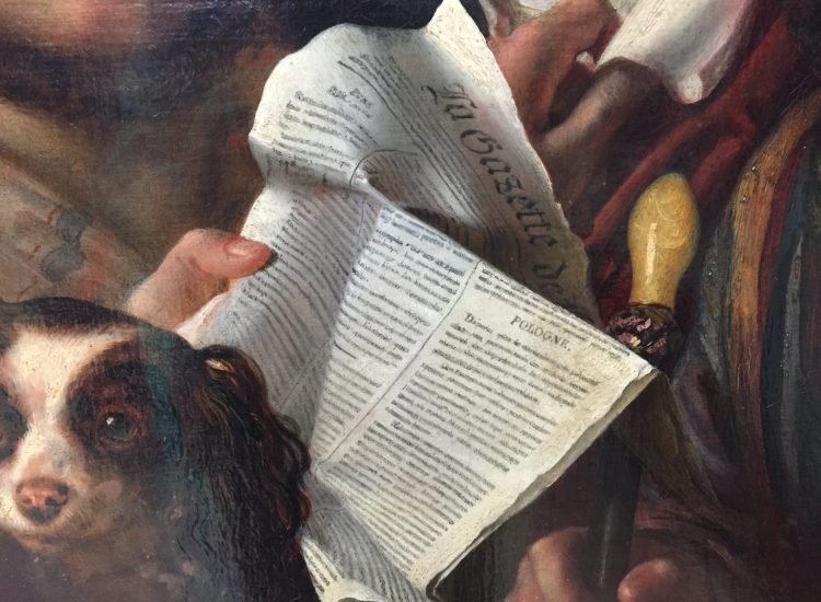 Lecteurs de la Gazette à Naples à la Galerie d'État Tretiakov (Orest Kiprensky, 1831) - Adavyd [Pseudo Wikipédia] | Creative Commons BY-SA 4.0