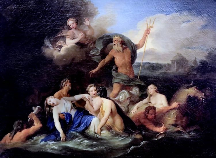 Leucothée accueillie parmi les Néréides, par Sébastien Le Clerc entre 1676 et 1763 à Paris - Jean-Louis Mazières | Creative Commons BY-NC-SA 2.0