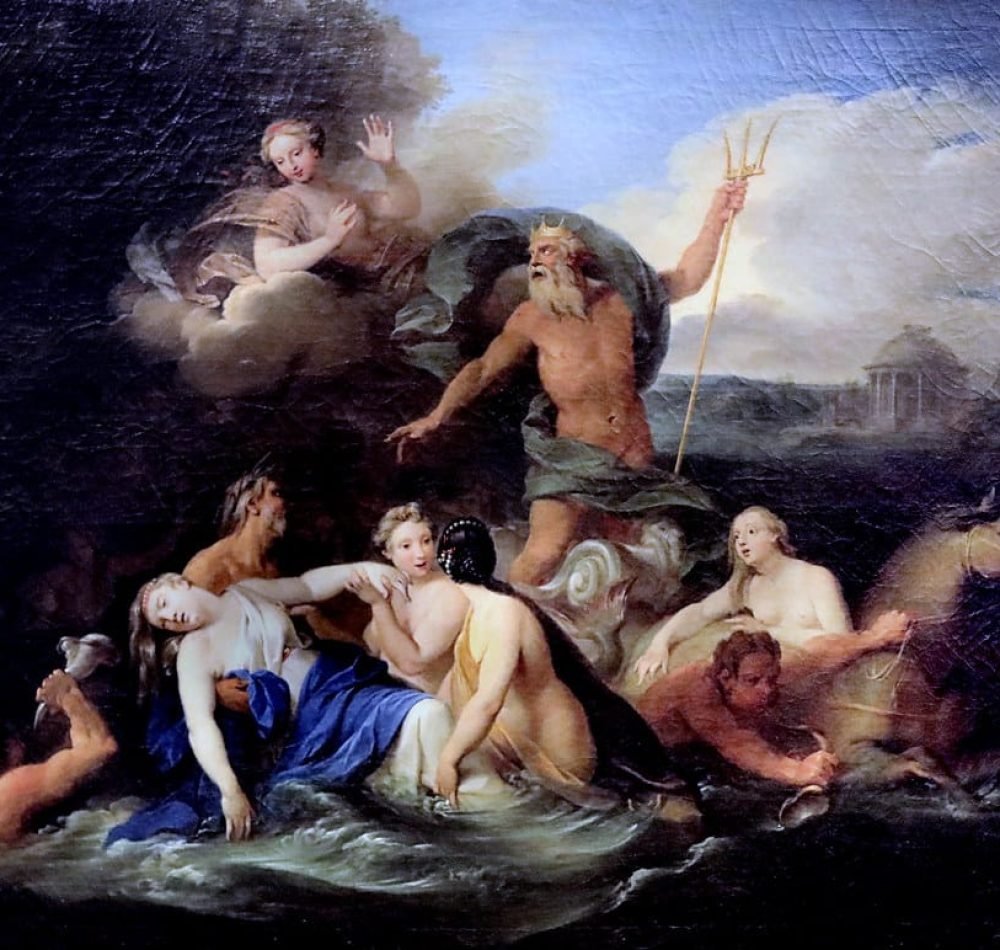Leucothée accueillie parmi les Néréides, par Sébastien Le Clerc entre 1676 et 1763 à Paris - Jean-Louis Mazières | Creative Commons BY-NC-SA 2.0