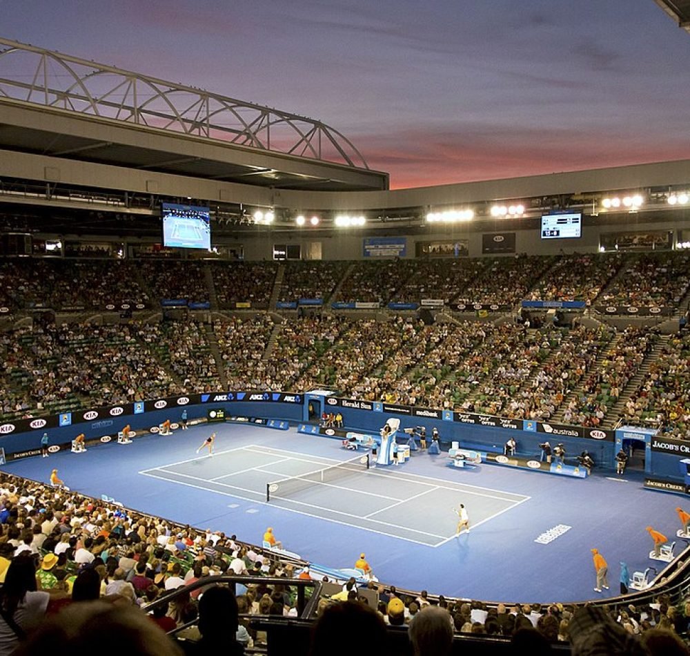 Rod Laver Arena-Court Central de l'Open d'Australie, 2013 - Steve Collis | Creative Commons BY 2.0