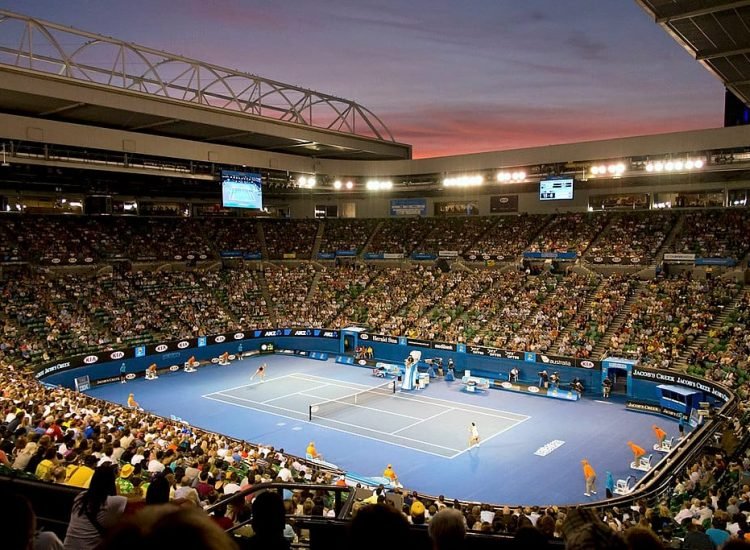 Rod Laver Arena-Court Central de l'Open d'Australie, 2013 - Steve Collis | Creative Commons BY 2.0
