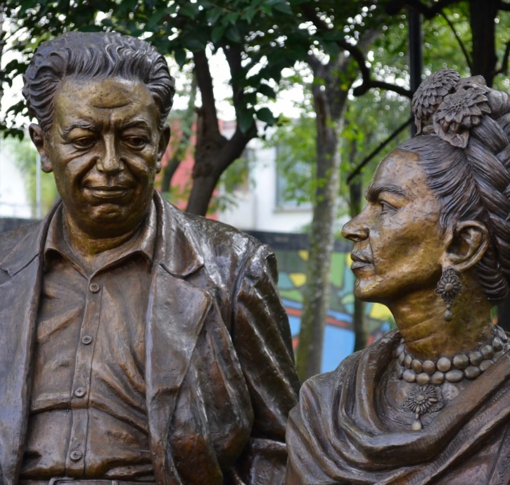 Sculpture de frida kahlo et diego rivera - Ines Suarez R. Creative Commons BY-SA 4.0