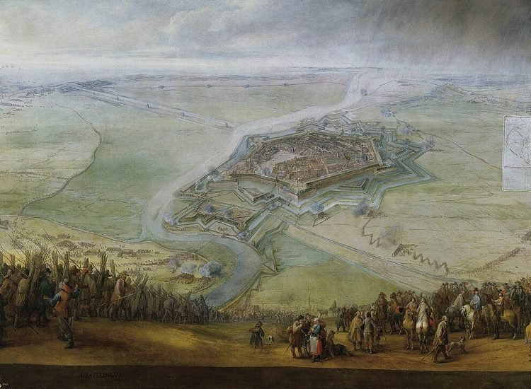 Siège de Gravelines-1652 - Peter Snayers I Domaine Public