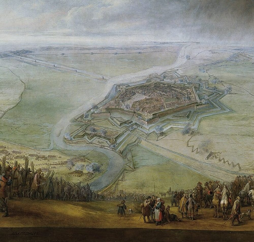 Siège de Gravelines-1652 - Peter Snayers I Domaine Public