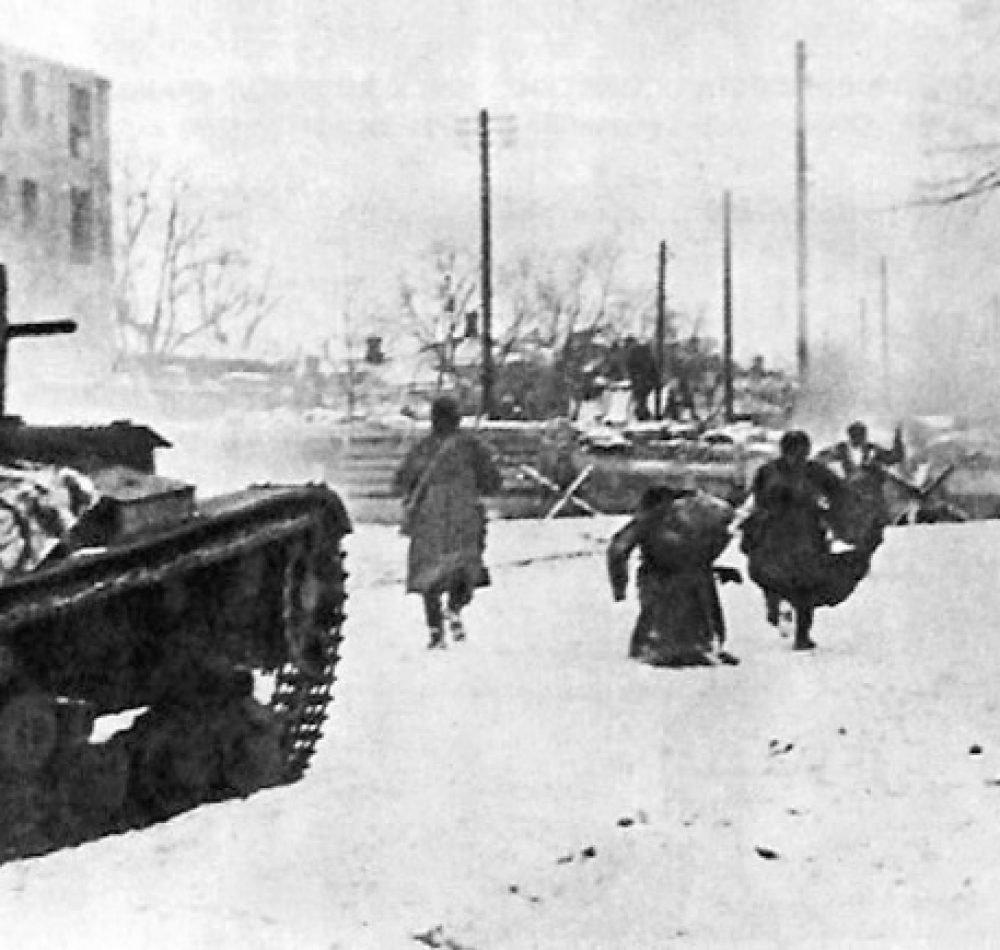 Troupes russes durant la bataille de Rostov fin 1941 - Auteur inconnu | Domaine public