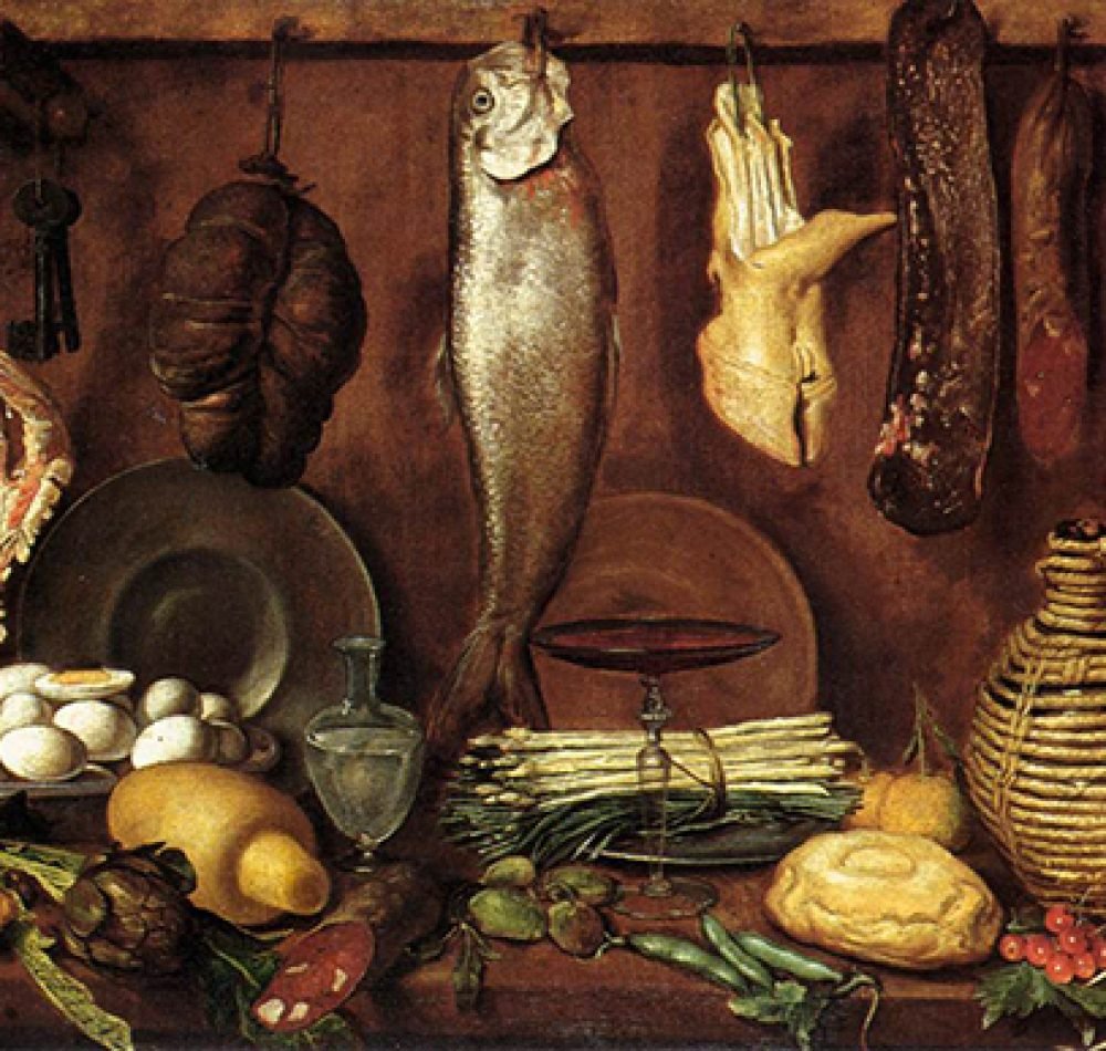 Dans la cuisine, XVIe siècle, Collection particulière - Jacopo Chimenti | Domaine public