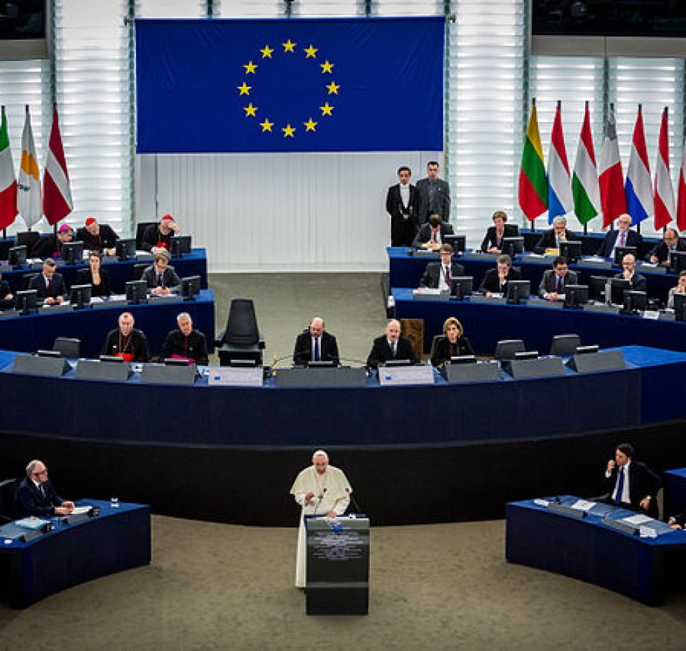Visite du pape François au Parlement européen le 25 novembre 2014 - Claude TRUONG-NGOC | Creative Commons Attribution-Share Alike 3.0